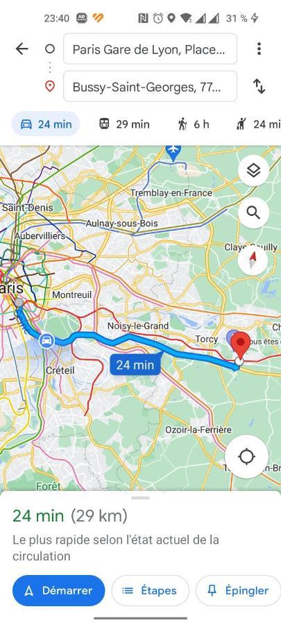 Apartamento House Near Disneyland And Paris Bussy-Saint-Georges Exterior foto
